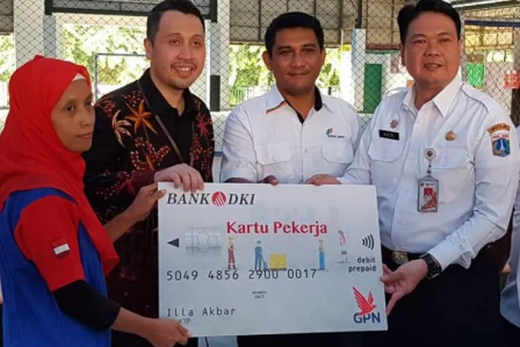 [Ilustrasi] Kartu Pekerja Jakarta (Foto : / Beritajakarta.id)