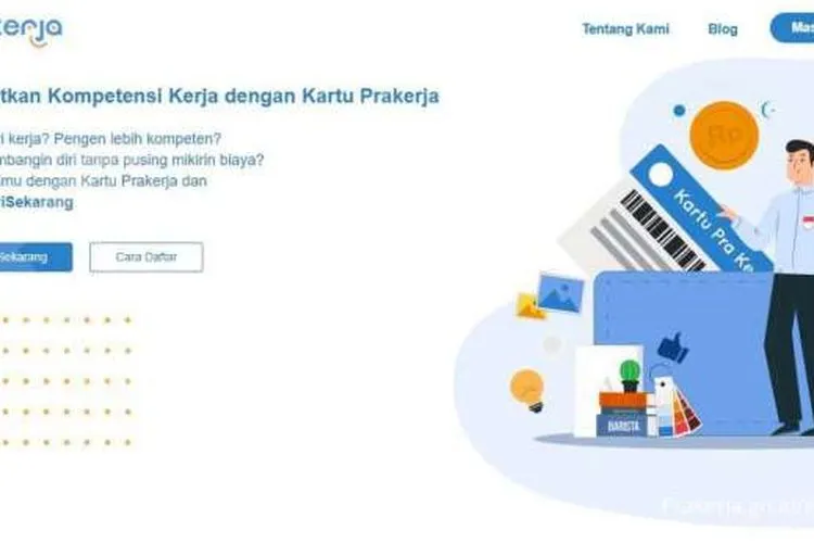 ilustrasi kartu prakerja (dok)