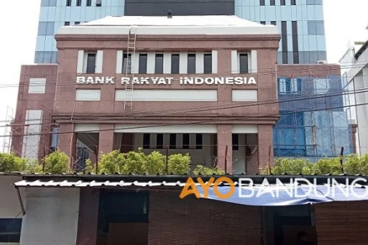 Kantor BRI Kanwil Bandung di Jalan Asia Afrika, Kota Bandung. (Ayobandung.com/Fichri Hakiim)