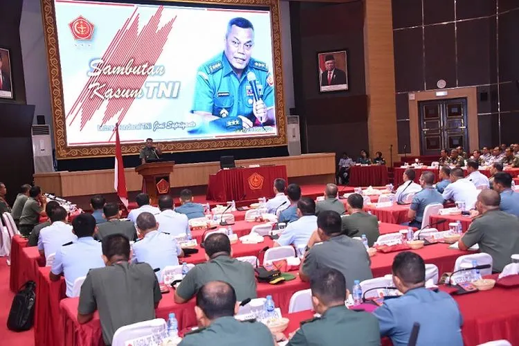 Kepala Staf Umum (Kasum) TNI Letjen TNI Joni Supriyanto (Puspen TNI)