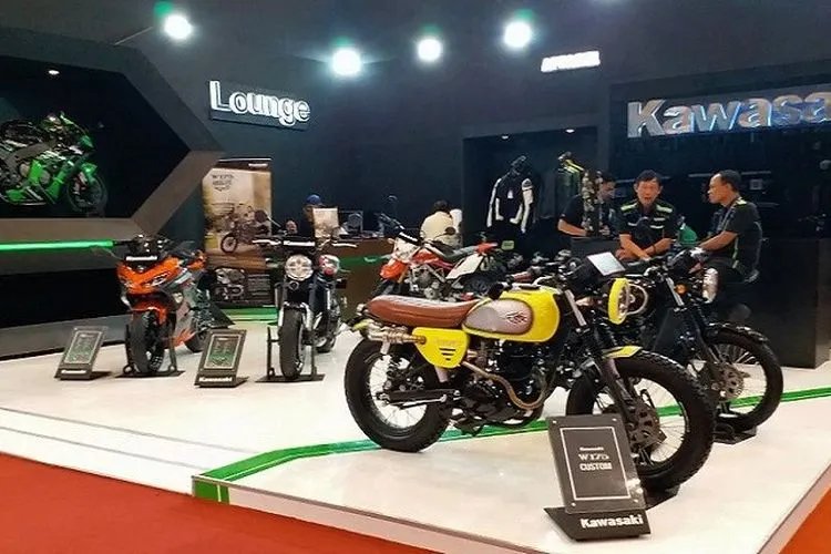 Ajang IIMS Motobike Expo 2019 jumlah transaksi sebesar Rp 11 miliar (Dokumentasi Kawasaki)