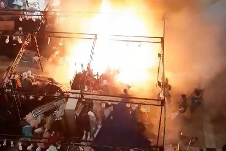 Kebakaran di Mal Thamrin City, Jakarta Pusat, Kamis (27/2/2020)