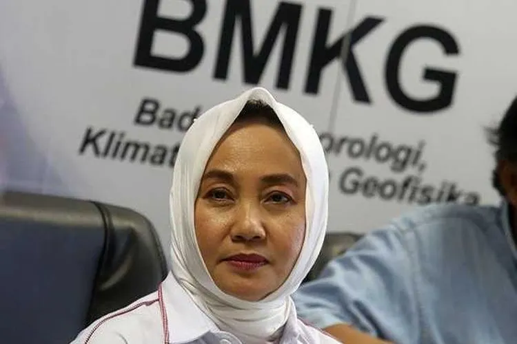 Kepala BMKG Dwikorita Karnawati (Jawa Pos/Fedrik Tarigan)