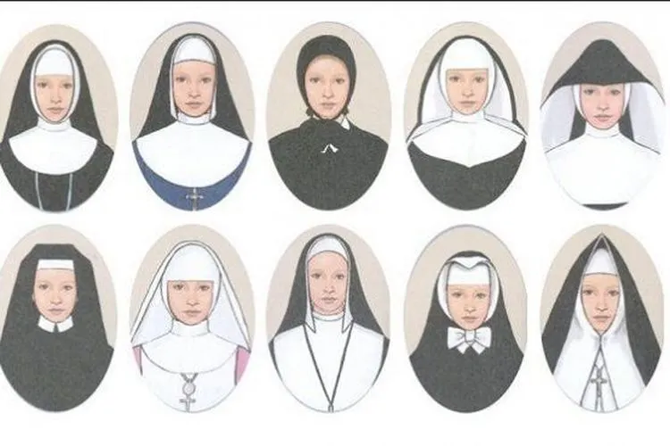 Ilustrasi rupa-rupa kerudung perempuan Katolik (Jaya Suprana/istimewa)