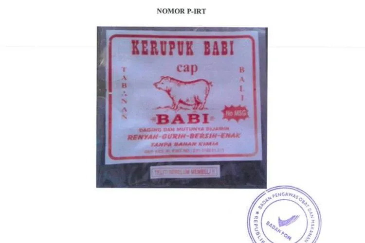 Kerupuk Babi