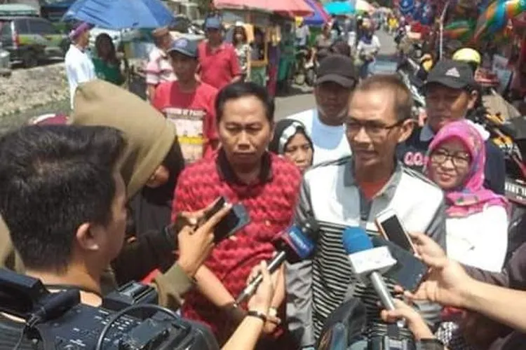 Ketua Umum Komite Pedagang Pasar (KPP) Abdul Rosyid Arsyad
