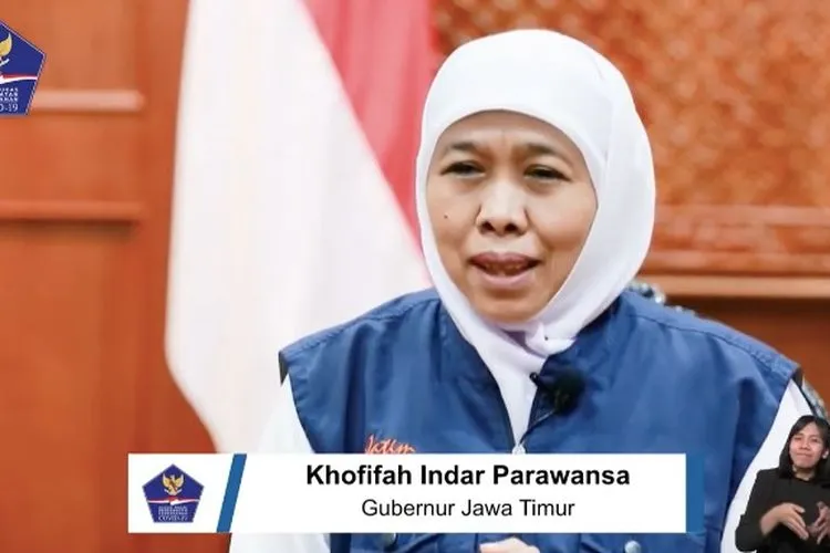 Gubernur Jawa Timur, Khofifah Indar Parawansa (dok Covid19.go.id)