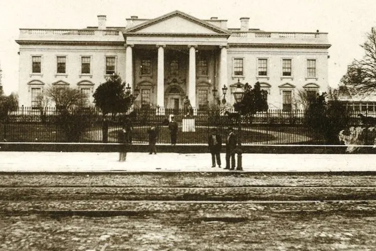 Kisah Mistis Gedung Putih Kediaman Presiden Amerika Serikat (National Archives photo)