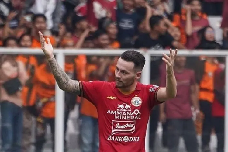 Pemain tengah Persija Jakarta asal Belanda, Marc Anthony Klok. instagram: @marc.klok_10