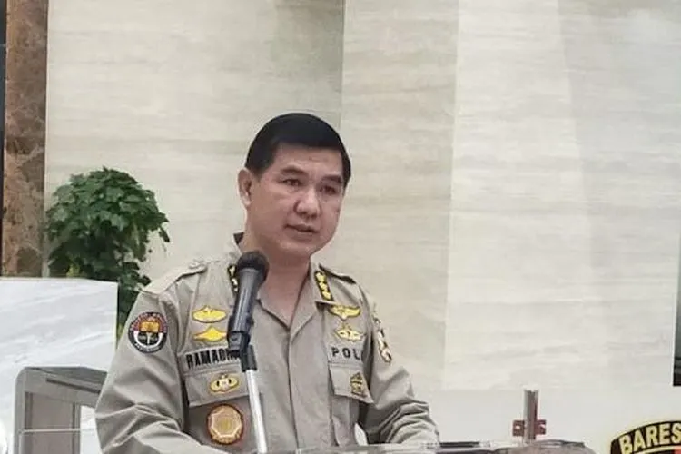Kabag Penum Divisi Humas Polri, Kombes Ahmad Ramadhan. (Tribunnews.com/Theresia Felisiani)