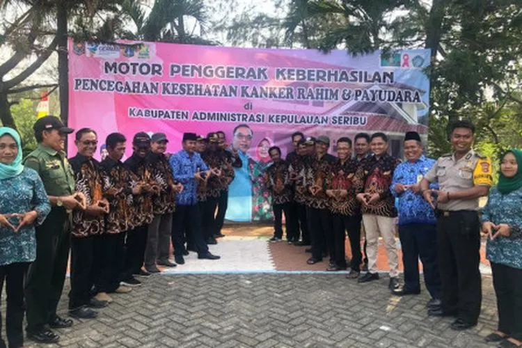 Deklarasi warga dan Pemkab Kepulauan Seribu untuk ikut Iva Test tingkat nasional (Beritajakarta.id)