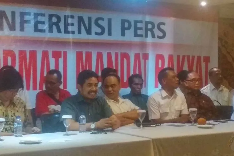 Konferensi pers pendukung dan relawan Jokowi/Ayojakarta.com