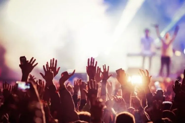 Ilustrasi menonton konser. (Shutterstock)