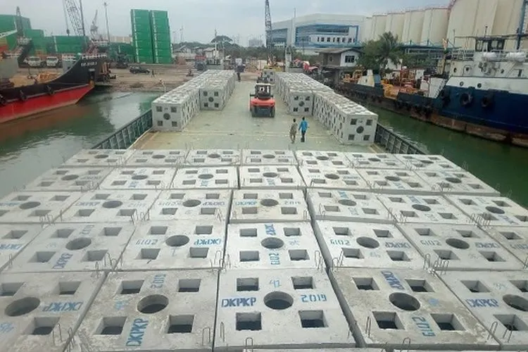 Rumah ikan siap ditenggelamkan di Perairan Kepulauan Seribu (pulauseribu.jakarta.go.id)