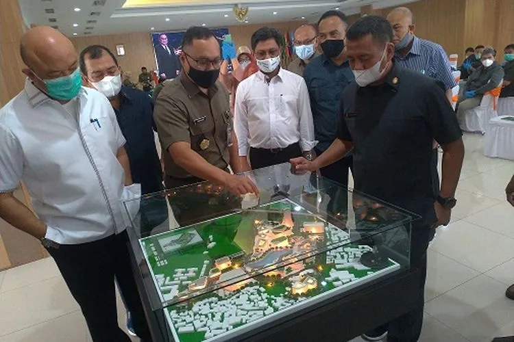 KSAD Andika Perkasa Inisiasi Pembangunan Smart Military University Unjani. (Ayobandung/Tri Junari)