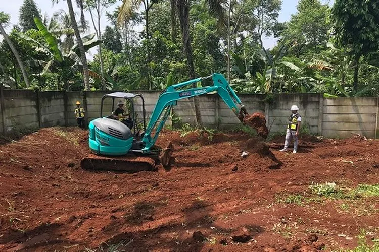 lahan milik Padi Merah Grup untuk pemakaman jenazah pasien COVID-19