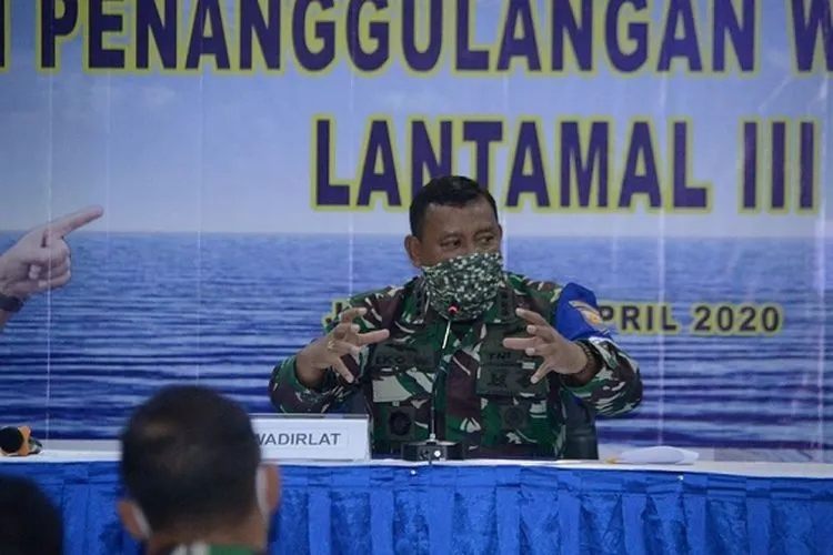 Wakil Komandan Lantamal III Kolonel Laut (P) Eko Wahjono (Dispenal Lantamal III)