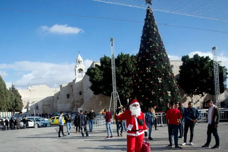 Otoritas Israel melarang Kristen Gaza merayakan Natal di Yerusalem dan Betlehem (Sindonews/Istimewa)