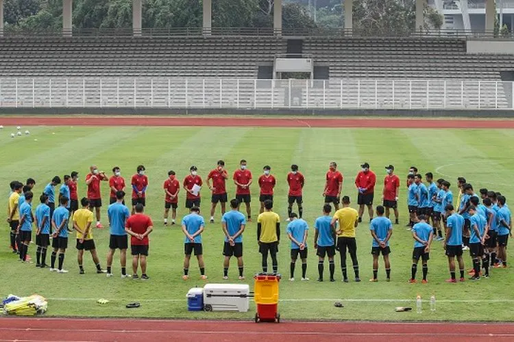 Latihan Timnas U-19 di Stadion Madya, Jakarta. (Ayojakarta.com/dok PSSI)