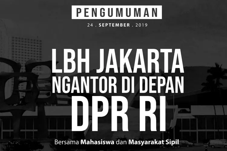Foto: Twitter @LBH_Jakarta