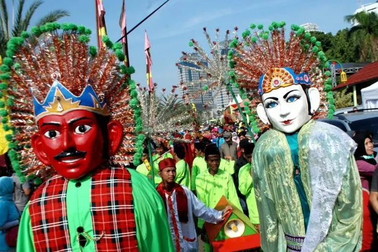 Ilustrasi kesenian Betawi/Poskota