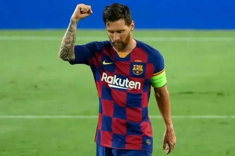 Megabintang Barcelona, Lionel Messi. [LLUIS GENE / AFP]