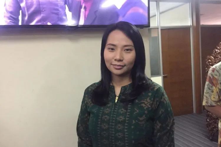 Livi Zheng di Gedung Dewan Pers/Ayojakarta.com