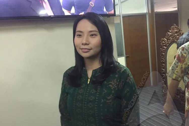 Livi Zheng di Gedung Dewan Pers/Ayojakarta.com