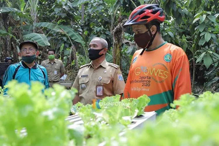 Wali Kota Jakarta Timur meninjau kesiapan RW 02 mengikuti lomba Program Kampung Iklim (Proklim)/dok: timur.jakarta.go.id