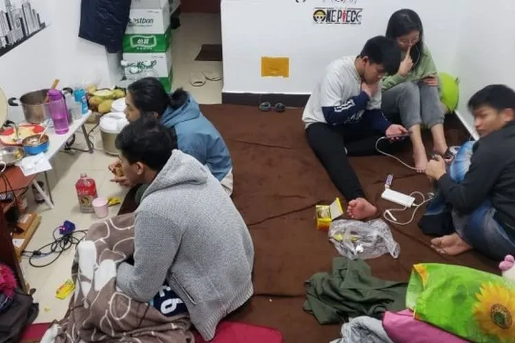 Kondisi Mahasiswa Indonesia di Wuhan, China. (Dok. Fadil/Republika.co.id)