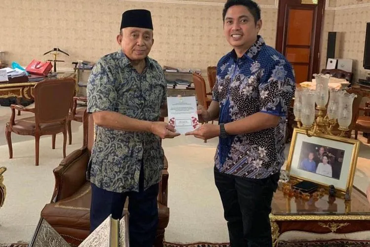 Abdul Latief (Pendiri HIPMI) Menerima Undangan dari Ketum BPP HIPMI 2019-2022, Mardani H. Maming (Humas HIPMI)