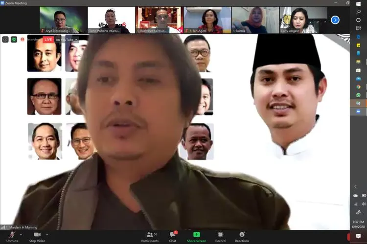 Ketua Umum Badan Pengurus Pusat Himpunan Pengusaha Muda Indonesia (BPP Hipmi) Mardani H. Maming