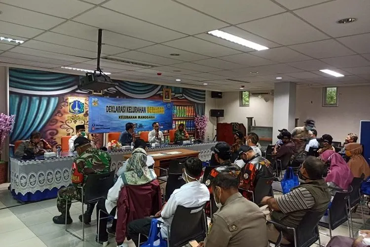 Acara Deklarasi Kelurahan Bersinar di Kelurahan Manggarai, Jakarta Selatan/dok: selatan.jakarta.go.id