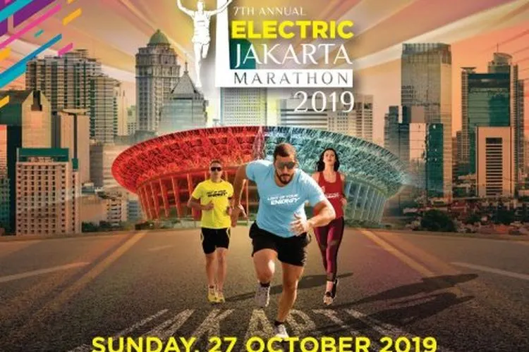 Electric Jakarta Marathon 2019/Twitter @TheJKTMarathon