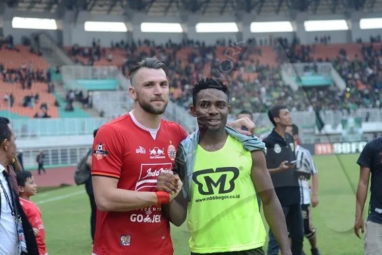 Penyerang Persija Jakarta, Marko Simic/Ayojakarta.com -- Hendy Dinata