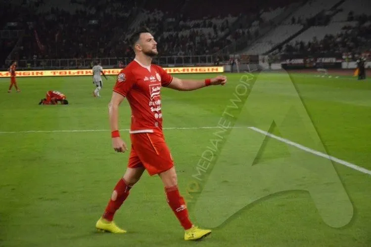 Marco Simic puncaki daftar top skor liga 1 (Ayojakarta.com/Hendy Dinata)