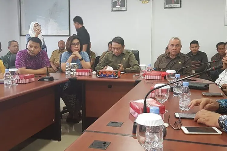 Pansus DPR Pemindahan Ibu Kota Negara saat kunjungan kerja di Samarinda, Kalimantan Timur/Dok Mardani Ali Sera