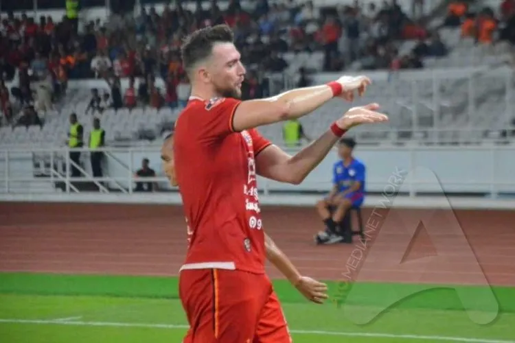 Penyerang andalan Persija Jakarta, Marko Simic. (Ayojakarta.com/Hendy Dinata)