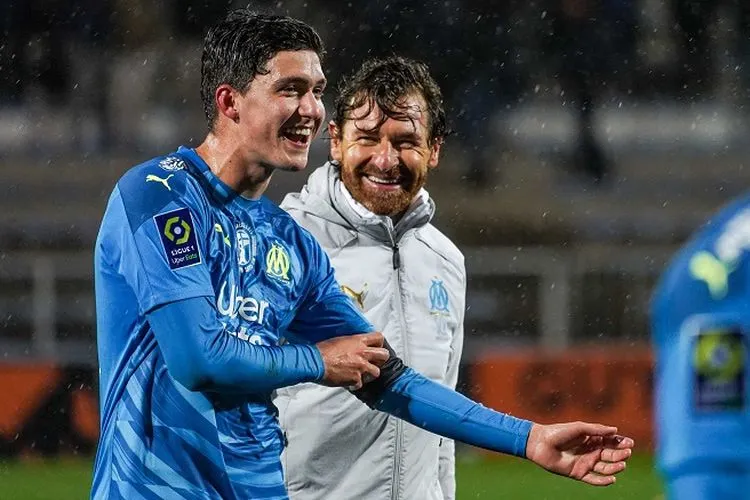 Marseille bersiap meladeni Manchester City. (dok Twitter Marseille)