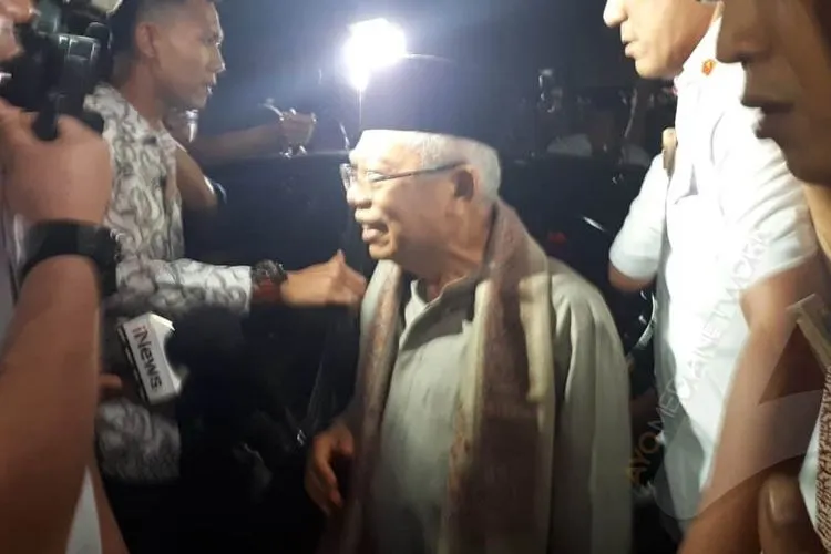 Wapres Terpilih, Maruf Amin tiba di rumah duka kediaman BJ Habibie/Ayojakarta.com