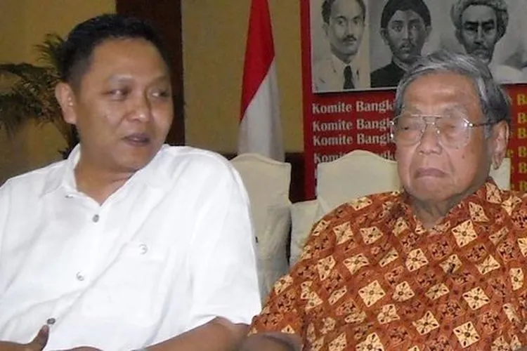 Adhie Massardi dan (alm) Abdurrahman Wahid (dok)