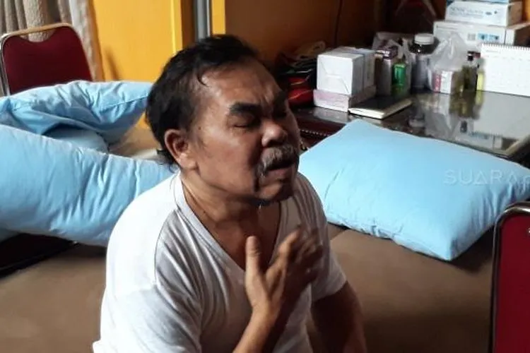 Mat Solar ditemui di kediamannya, Pamulang, Tangerang Selatan, Selasa (18/9/2018) [Suara.com/Ismail]