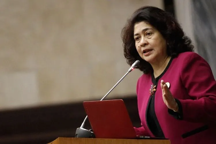 Menteri Kesehatan Nila F. Moeloek/Antara