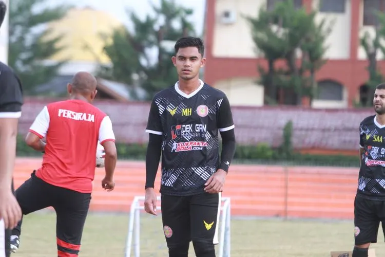 Pemain Persiraja Miftahul Hamdi dipanggil mengikuti TC Timnas. (dok Persiraja)
