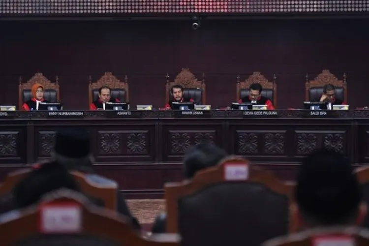Ilustrasi Sidang MK (Antara)