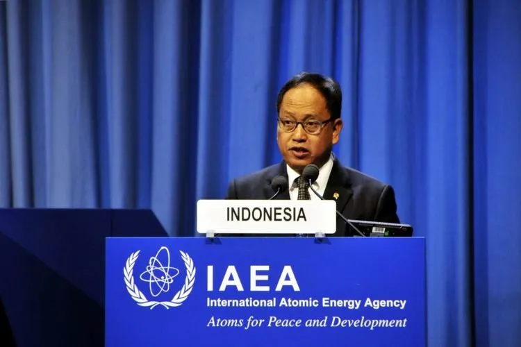 Menristek Dikti Mohamad Nasir di Sidang IAEA di Wina, Austria/Antara