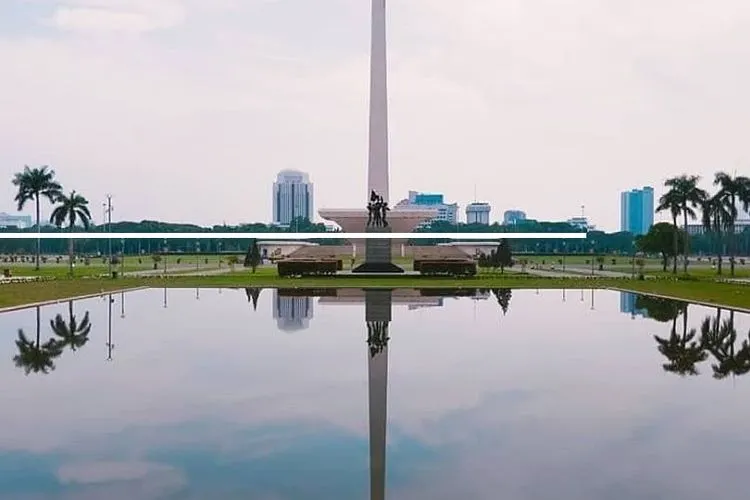 Monumen Nasional, landmark DKI Jakarta/instagram @bangariza