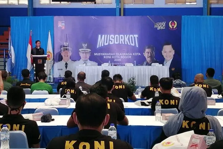 Musorkot Kota Bogor Tahun 2020 di Indoor Hall A, GOR Pajajaran Kota Bogor, Minggu (8/11/2020). (dok)