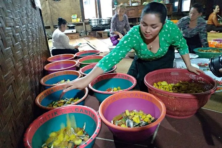 asi Kabuli merupakan hidangan khas warga adat warga Kampung Gede Kasepuhan Ciptagelar, Cisolok, Sukabumi, Jawa Barat. (Ayobandung/Tri Junari)