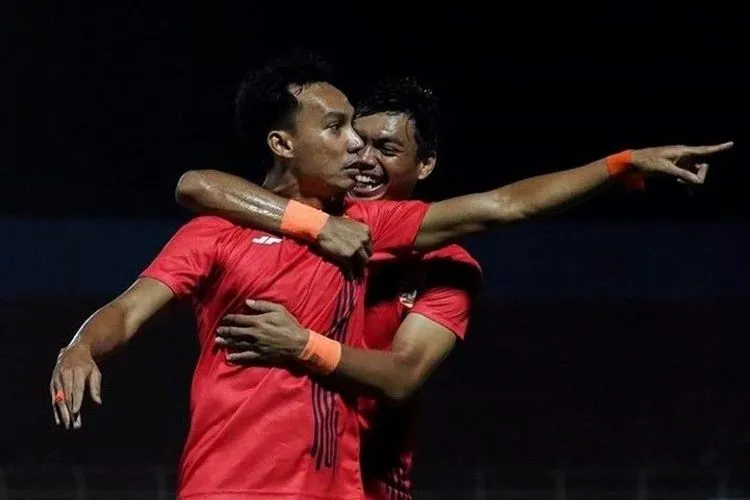 Selebrasi Novri Setiawan usai mencetak gol. (Ayojakarta.com/dok Persija Official)